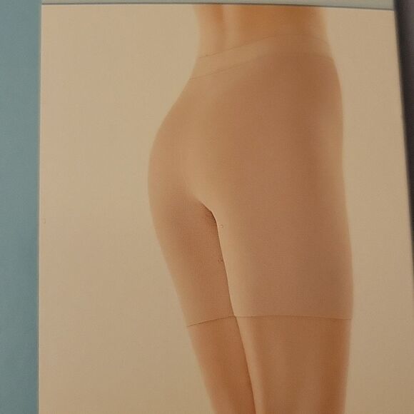 SPANX SHAPER MID THIGH NUDE COLOR SHORTS PANTY TUMMY CONTROL SLIMMING NWT SZ 3 - Picture 4 of 10